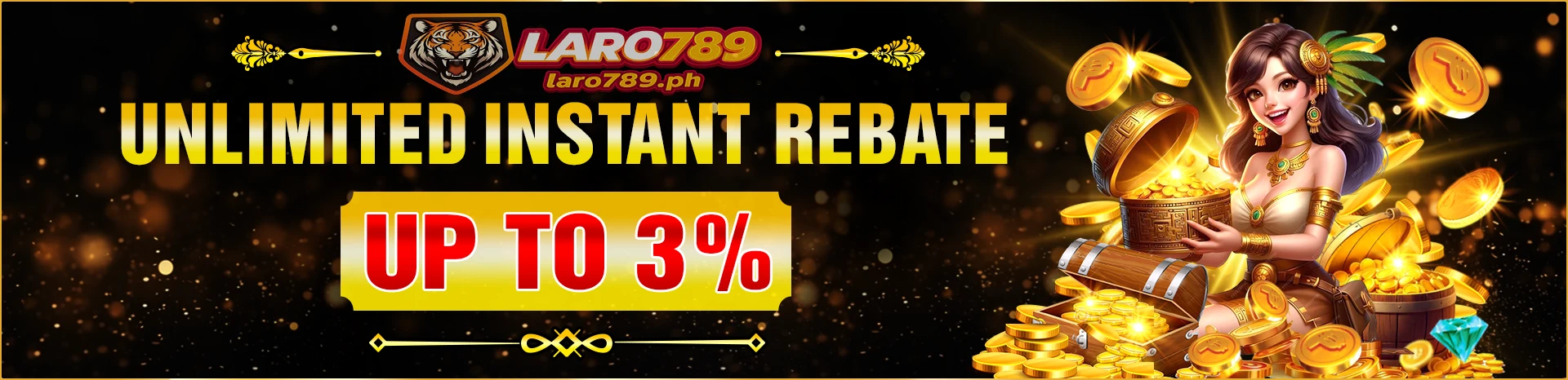 LARO789 Banner - Maglaro, Manalo, Masaya!