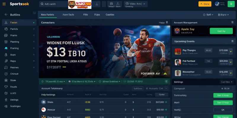 User-Friendly Sportsbook Interface