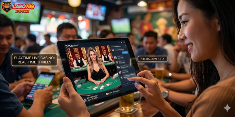 PLAYTIME Live Casino is an online gaming platform