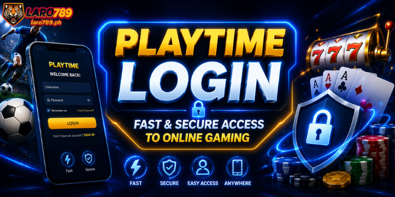 PLAYTIME Login: Fast & Secure Access to Online Gaming