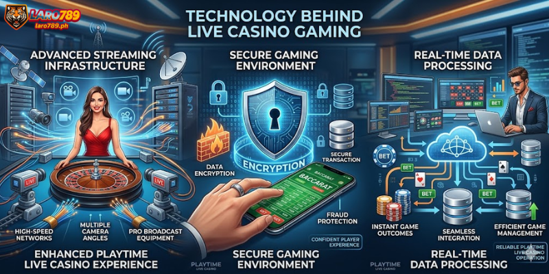 Technology Behind Live Casino Gaming